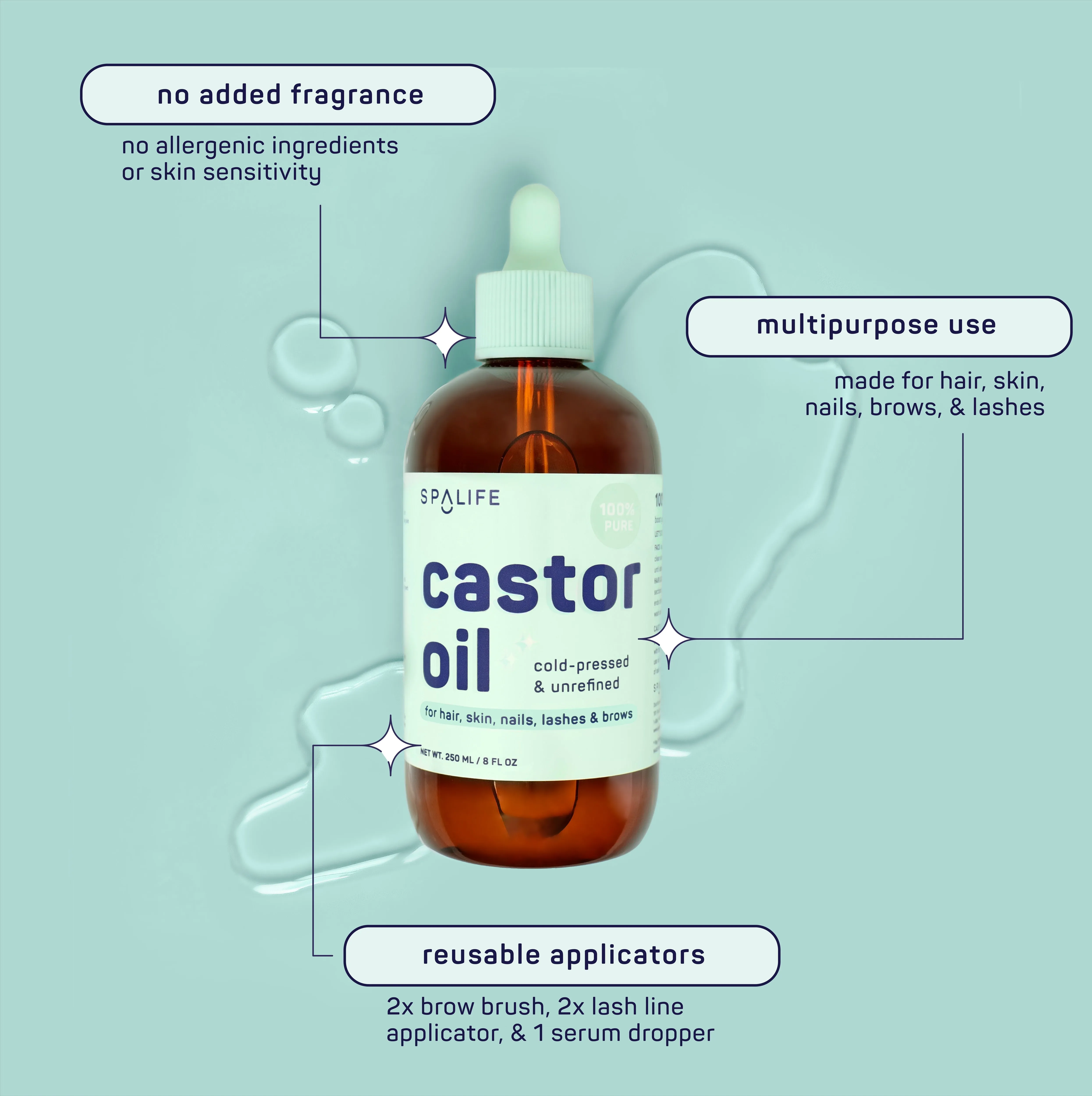 100% Pure Castor Oil