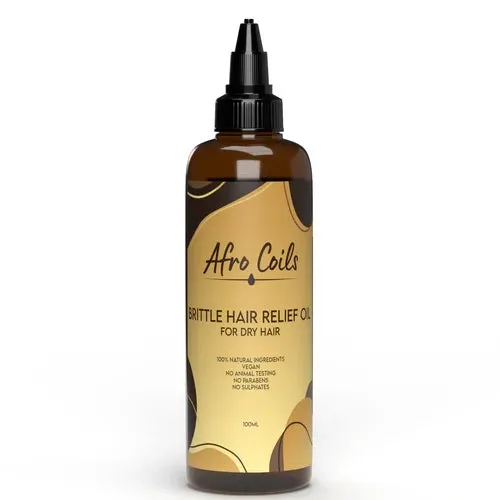 Afro Coils Brittle Hair Relief Oil 100 ml