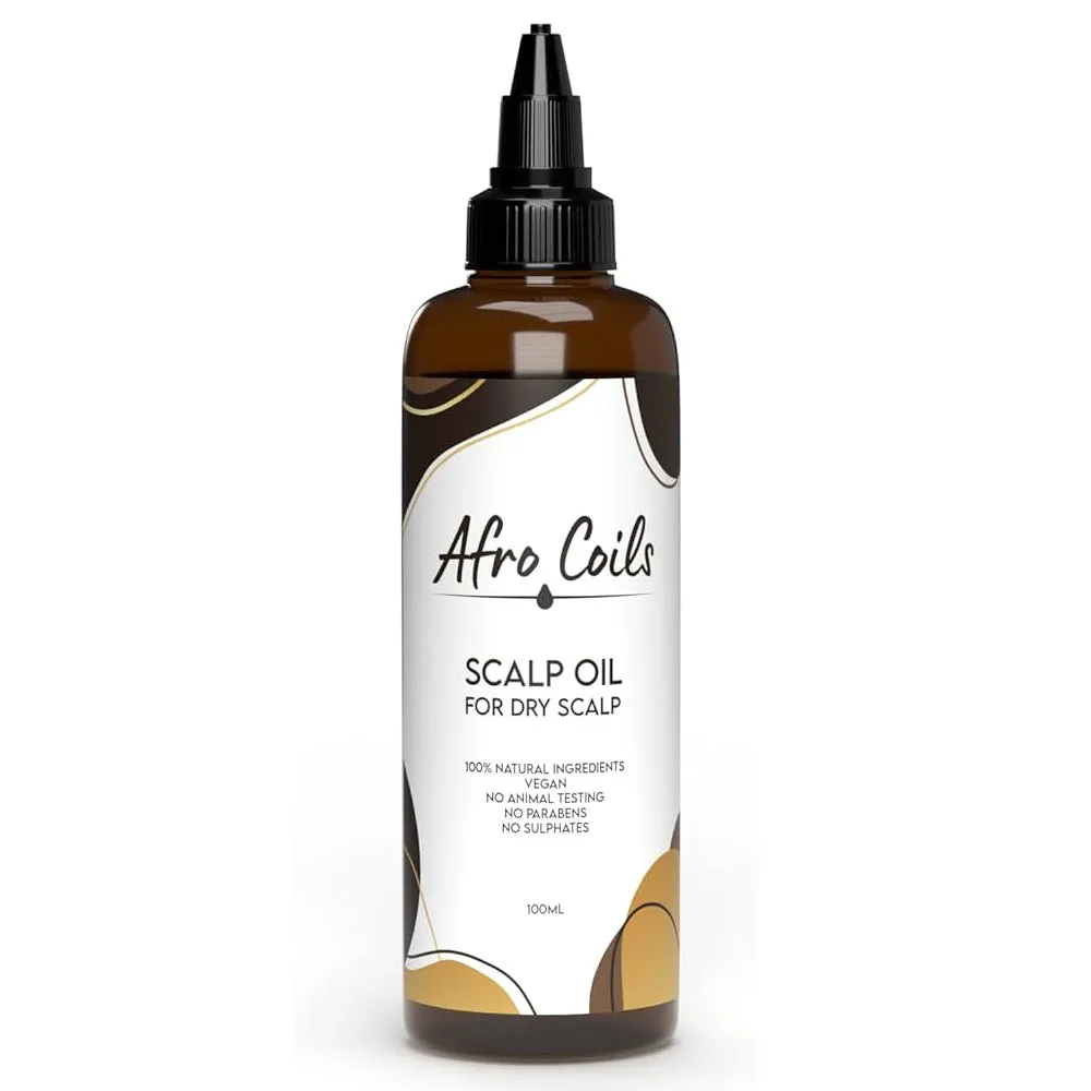 Afro Coils Scalp Oil for Dry Scalp 100 ml