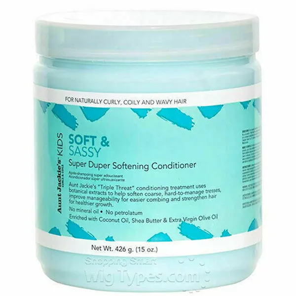 Aunt Jackie's- Kids Soft & Sassy Super Duper Softening Conditioner 15 oz