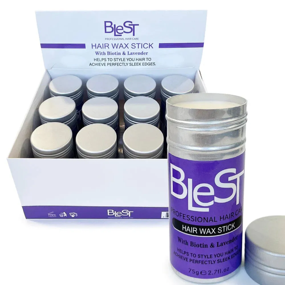 Blest Professional Hair Care - Hair Wax Stick With Biotin & Lavender