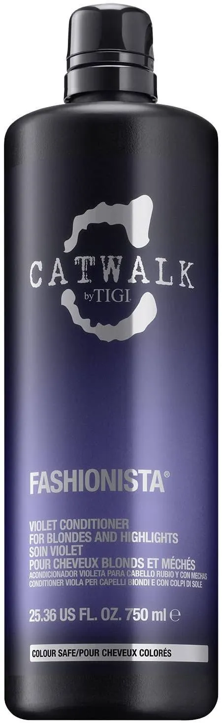 Catwalk by Tigi Fashionista Violet Purple Conditioner for Blonde Hair 750 ml