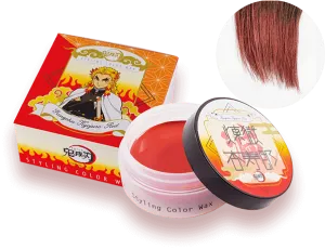 Demon Slayer Colored Hair Wax: Rengoku Kyojuro Red