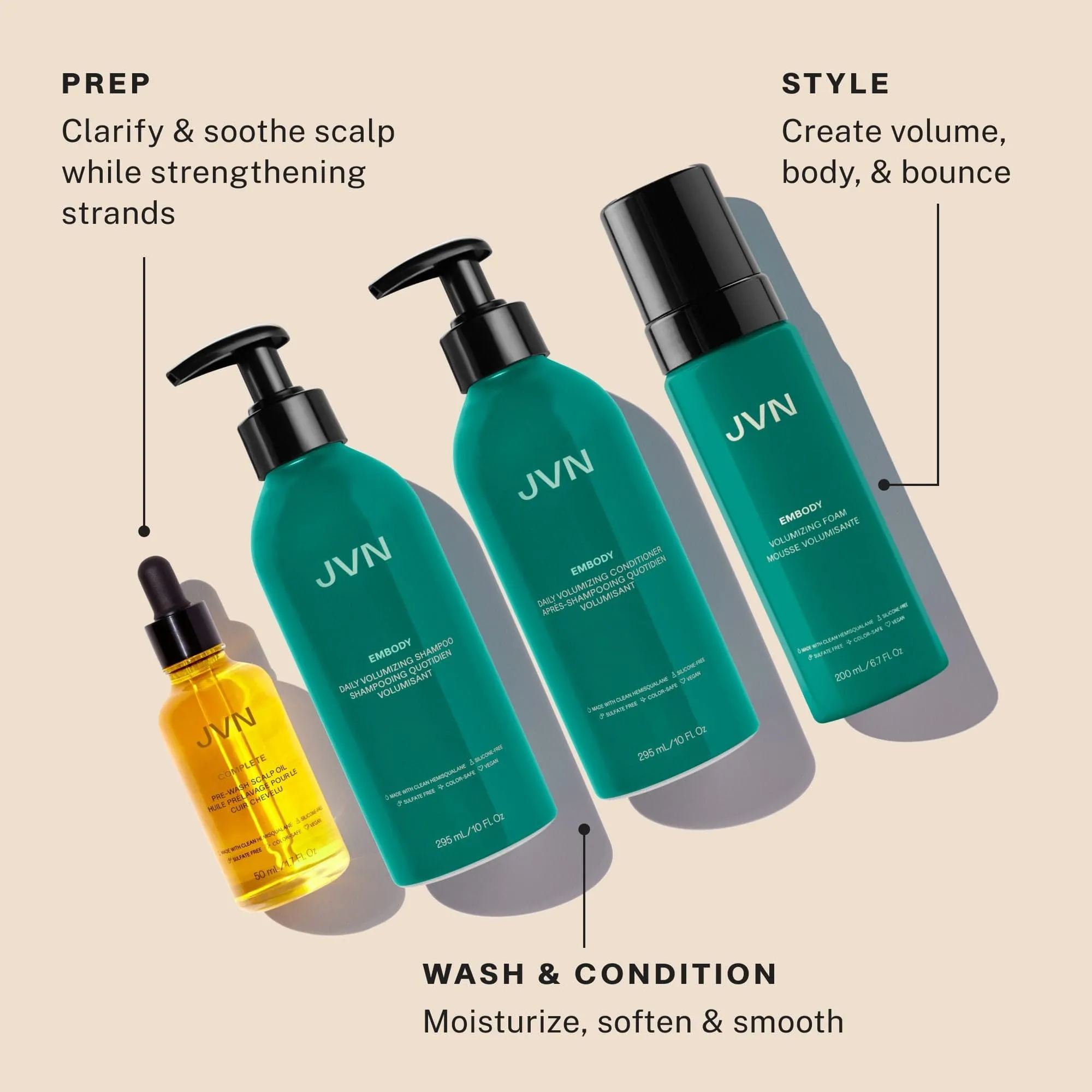 Fine Hair Volumizing Set