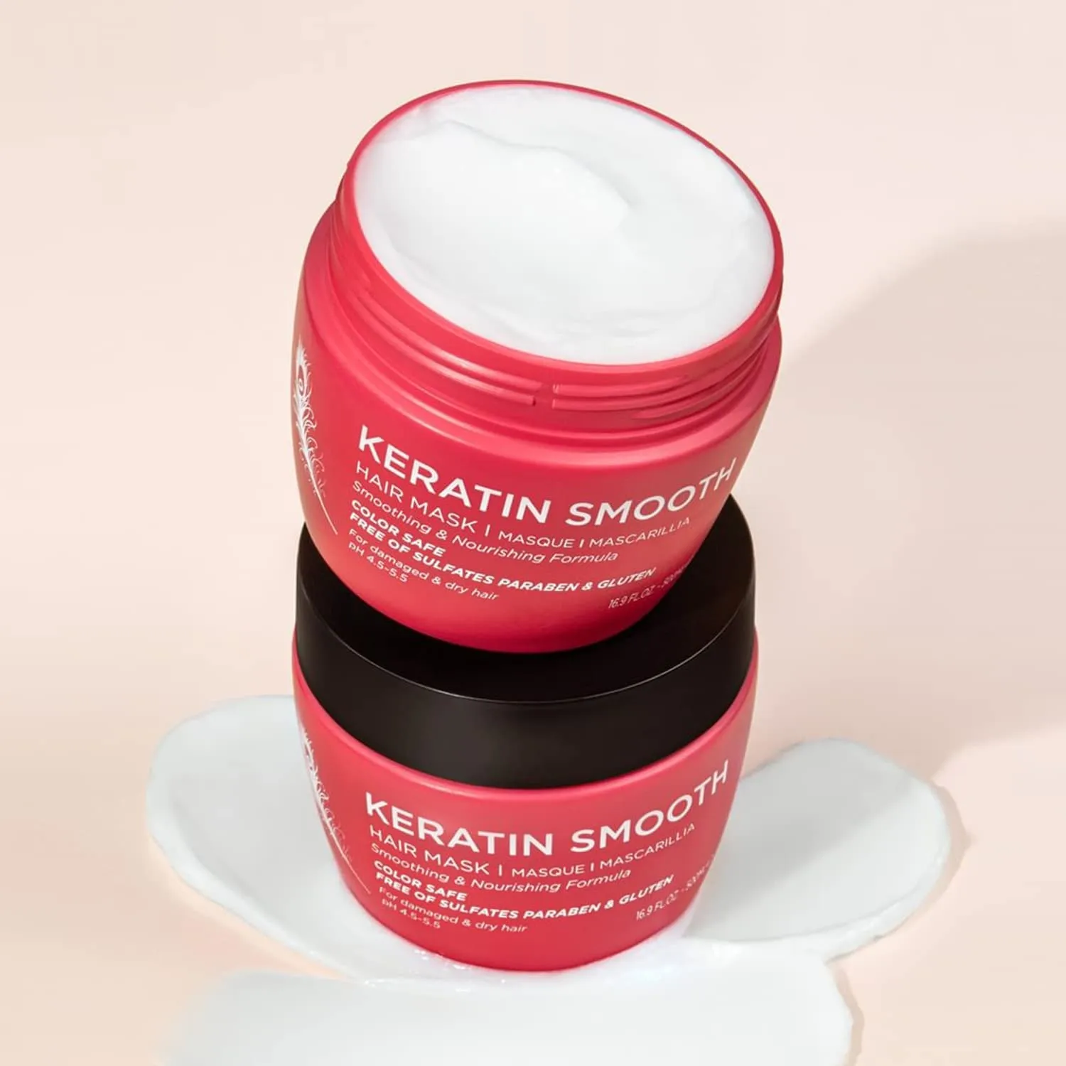 LUST Keratin Smooth Hair Mask - Color Safe Nourishing