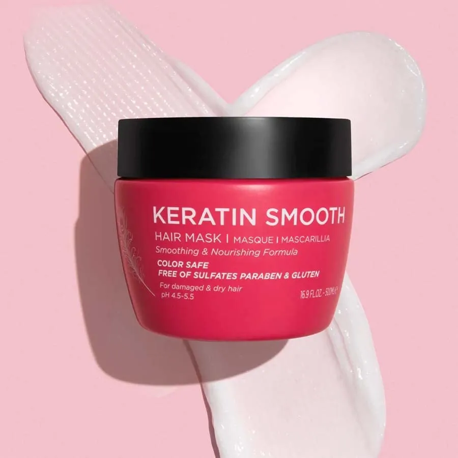 LUST Keratin Smooth Hair Mask - Color Safe Nourishing