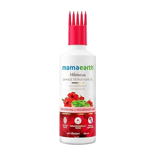 Mamaearth Hibiscus Damage Repair Hair Oil 150ml