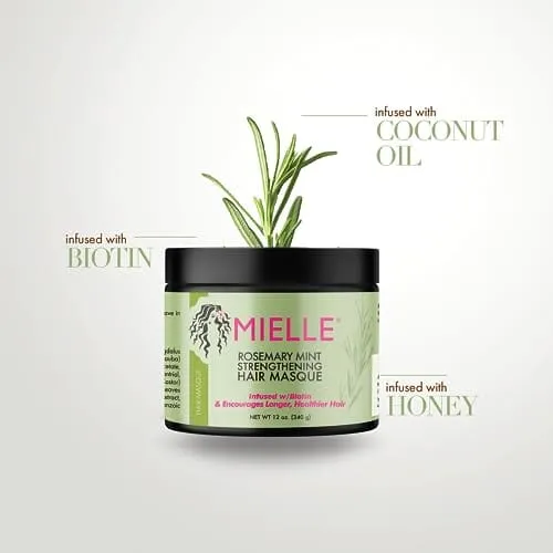 Mielle - Organics Rosemary Mint | Strengthening Hair Masque