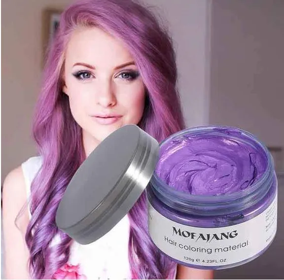 Sure! Heres a more optimized title for the product:

Mofajang Temporary Hair Color Wax - Vibrant & Washable Styling Dye for All Hair Types