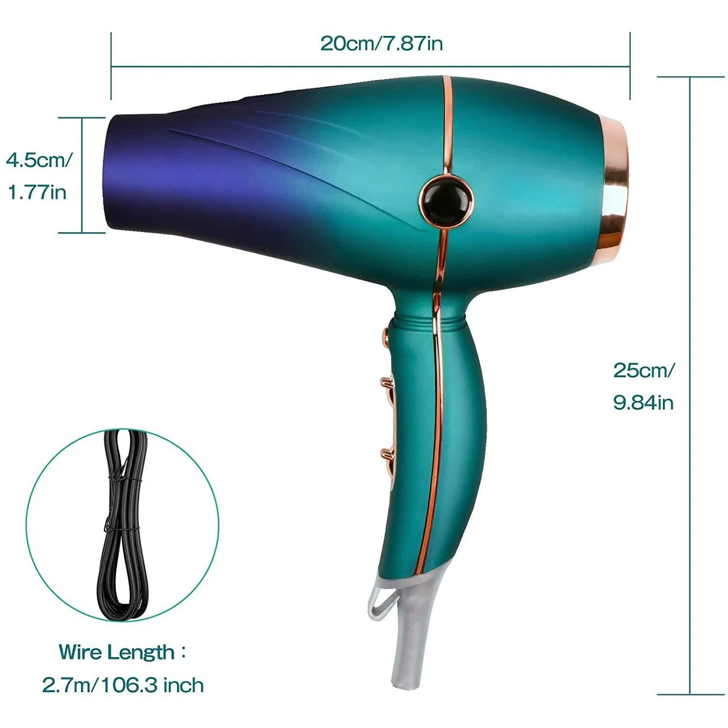 Professional Salon Hair Dryer 2300W