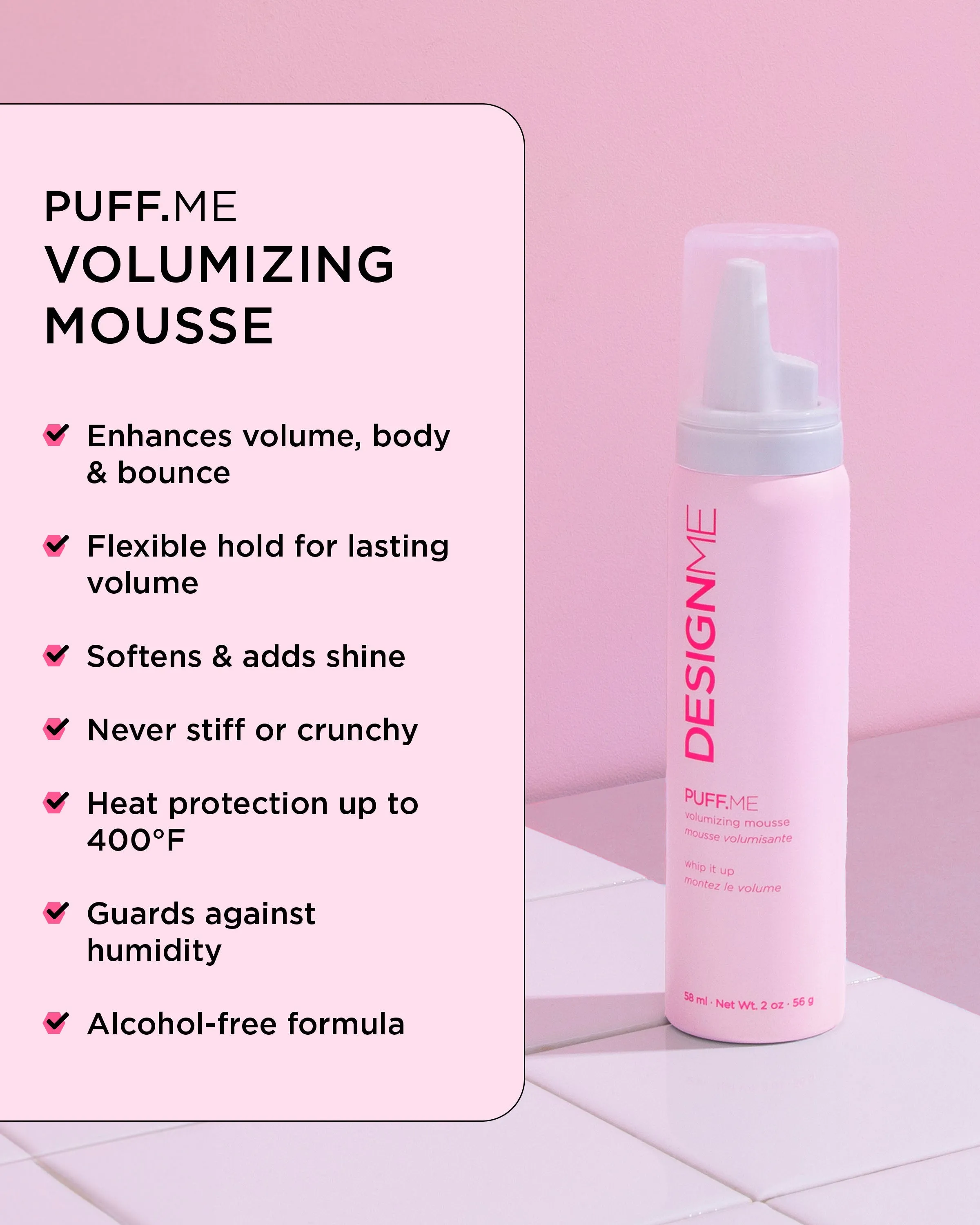 PUFF.ME • Volumizing Mousse Ornament