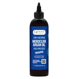 Safah's Natural Blended Moroccan Argan Oil 8.5 oz