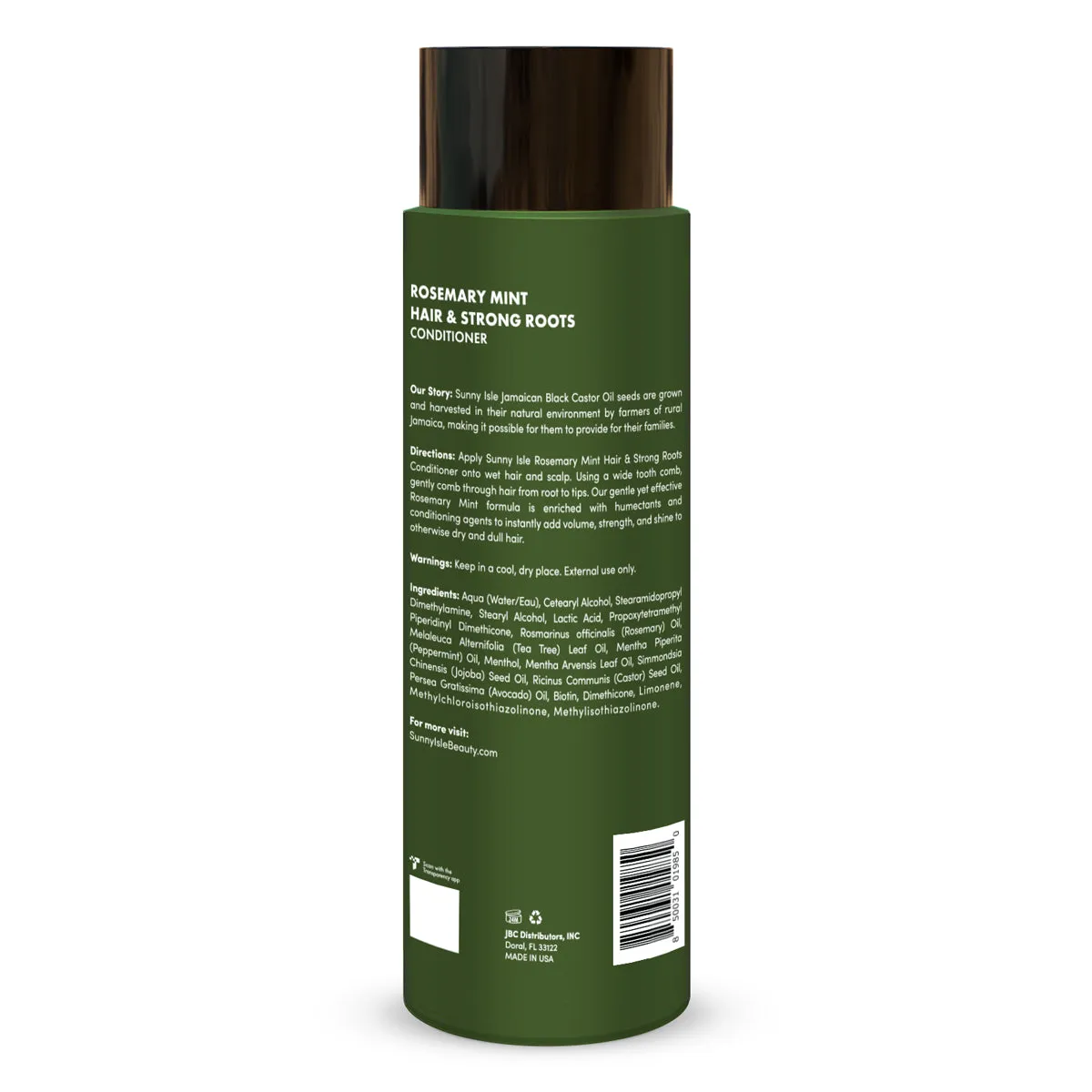 Sunny Isle Rosemary Mint Hair & Strong Roots Conditioner 12oz