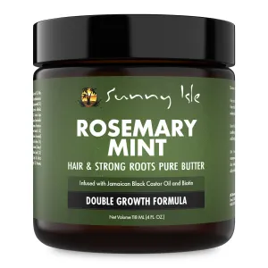 Sunny Isle Rosemary Mint Hair and Strong Roots Butter 4oz