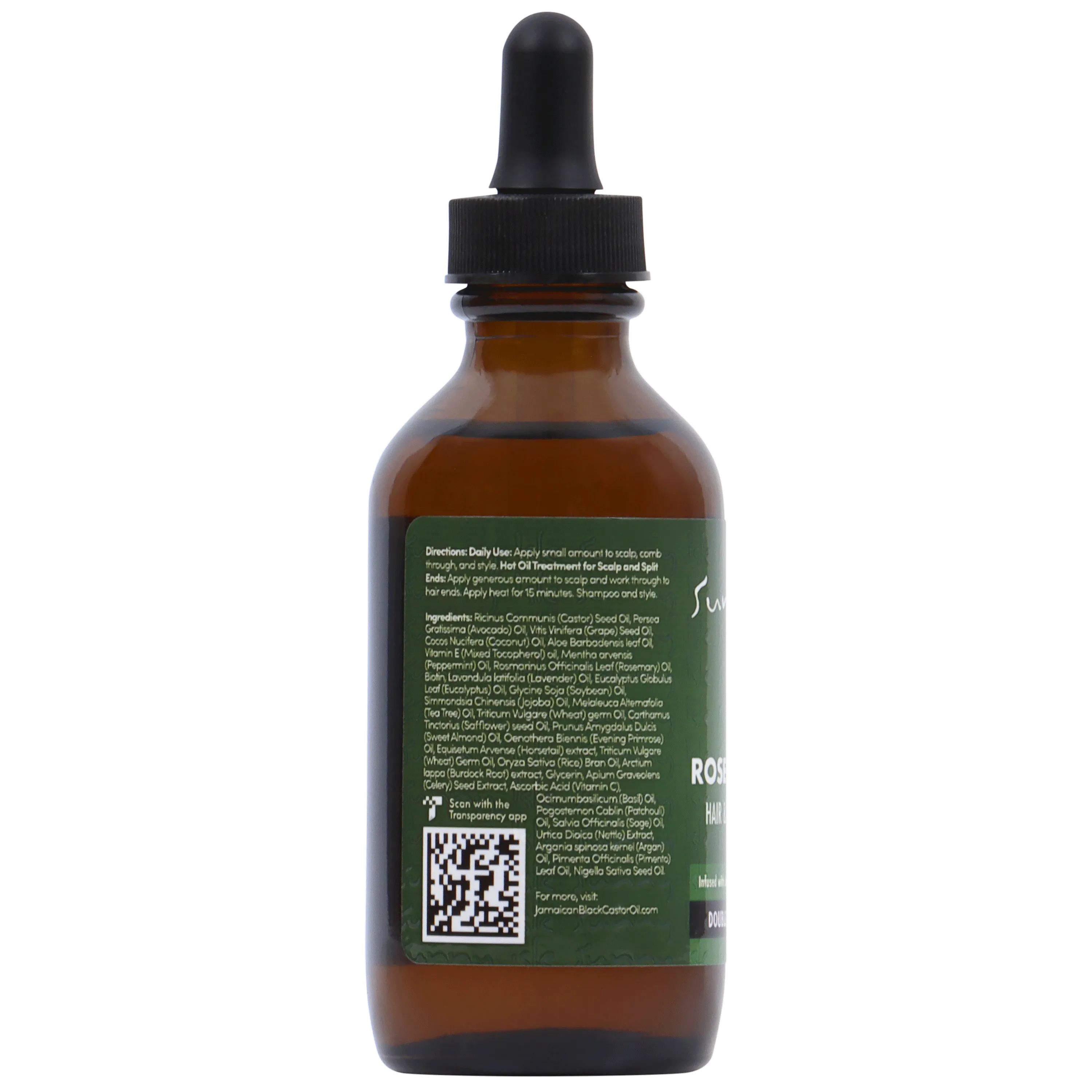 Sunny Isle Rosemary Mint Hair and Strong Roots Oil 3oz